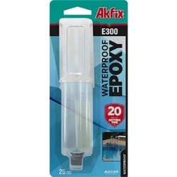Akfix E300 Suya Dayanıklı Epoksi Yapıştırıcı Şırınga 25 ML