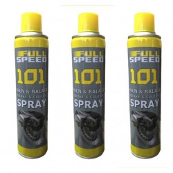 Full Speed 101 Fren Ve Balata Genel Temizleme Sprey 500 Ml 3 Adet