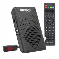 MAGBOX DRAGON FULL HD YOUTUBE USB MİNİ HD UYDU ALICISI TKGS'Lİ (DISPLAY GÖZLÜ/KUMANDA-8525)(WİFİ 17287)