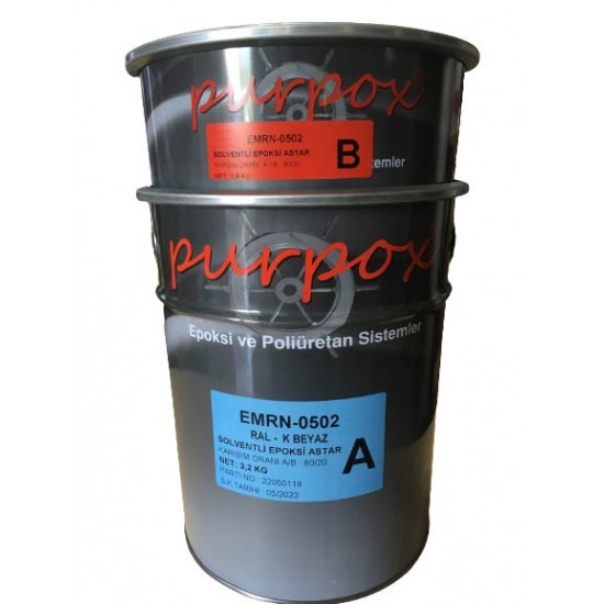 Purpox Marine Epoksi Astar Gri 5 KG