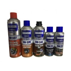 Swanson Works Balata-Motor-Lastik-Torpido-Oto Parfüm Seti