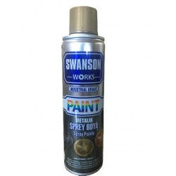 Swanson Works Sprey Boya Metalik Gümüş 400 ML