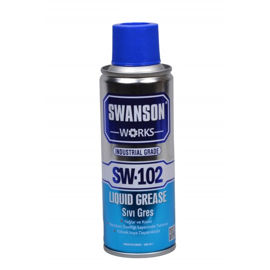 Swanson Works Sıvı Sprey Gres 200 ML 36 ADET