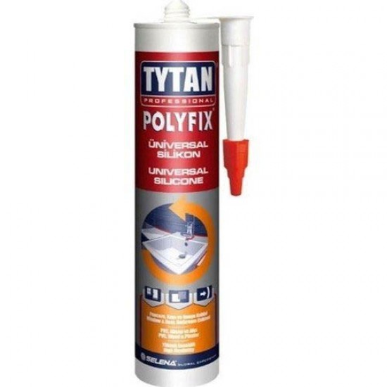 Tytan Polyfix Universal Silikon Beyaz 280 Gr