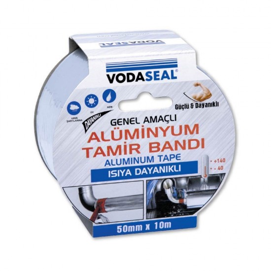 Vodaseal Alüminyum Tamir Bandı 50mm x 10m