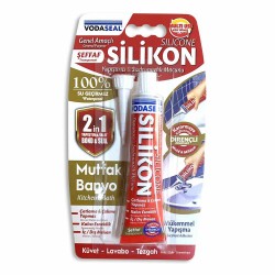 Vodaseal Genel Amaçlı Tüp Silikon Şeffaf 50 Gr