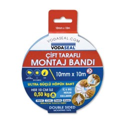 VODASEAL ÇİFT TARAFLI KÖPÜK MONTAJ BANDI 10×10