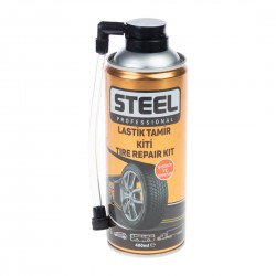 Steel Lastik Tamir Kiti Lastik Tamir Köpüğü 400 ML