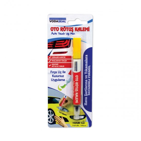 Vodaseal Oto Rötuş Boya Kalemi Çizik Giderici Metalik Sarı 5 ML