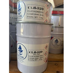 ÇELEBİ MARİN POLİÜRETAN SON KAT BOYA RAL1021 SARI 5 KG