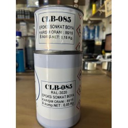 ÇELEBİ MARİN EPOKSİ BOYA RAL3020 KIRMIZI 1 KG